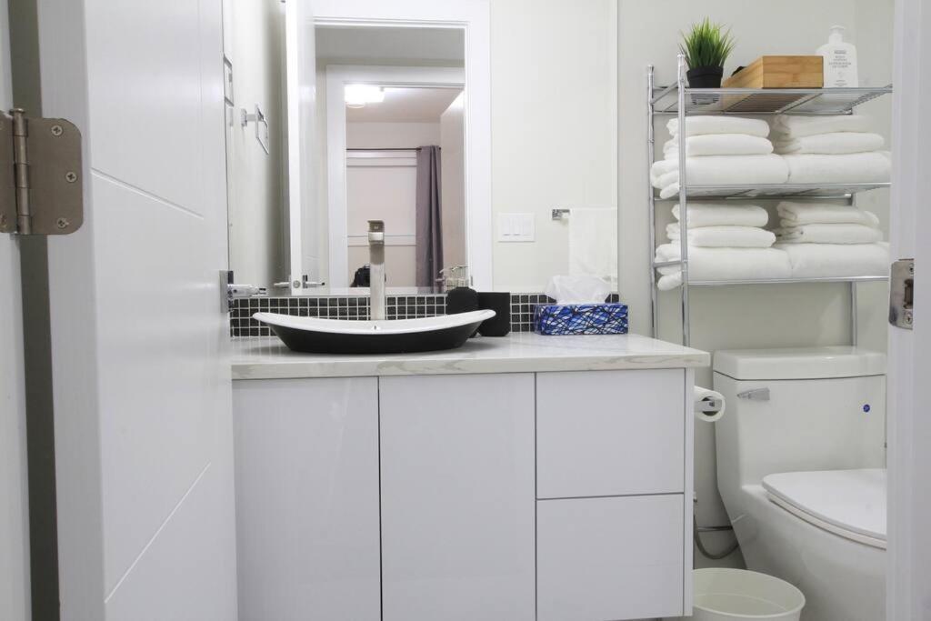 Apartment Executive Bsmt Suite, King Bed, 5 Min To Dt & Whyte Ave, Sleeps 6!